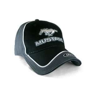    Ford Mustang Gray and Black Hat with Brim Emblem: Everything Else
