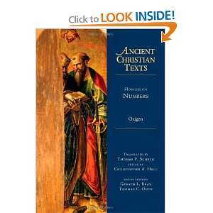  Homilies on Numbers (Ancient Christian Texts) [Hardcover 