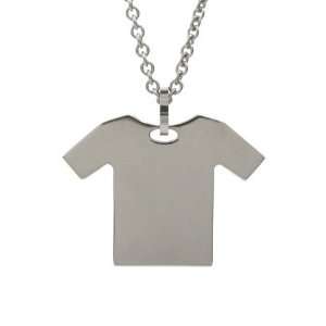  Stainless Steel T Shirt Pendant   Clearance Final Sale 