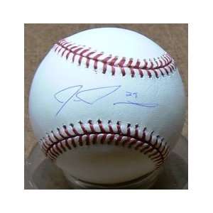  Ike Davis Autographed Baseball   Autographed Baseballs 