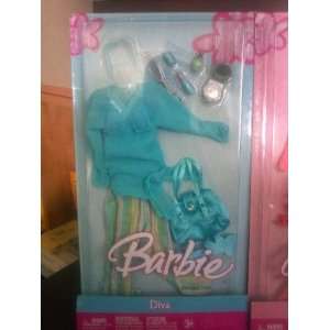  Barbie Diva Clothing   10pc Outfit (2005) Toys & Games