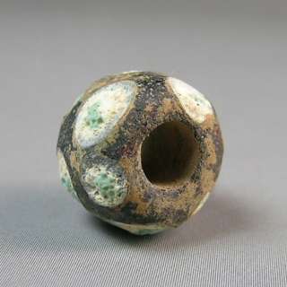   Rare! Warring States 480 220B.C. Chinese dragonfly eyes glass bead