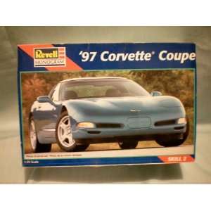 Revell Monogram 1997 Corvette Coupe Model Car Kit    125    NIB    as 
