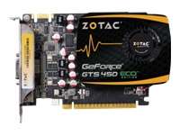 ZOTAC GeForce GTS 450 ECO Edition   Graphics card   GF GTS 450   1 GB 