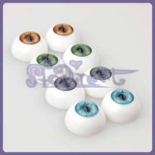 Color 16mm Acrylic Eye Eyeball for Bjd Doll Dollfie 8  