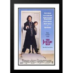  January Man 20x26 Framed and Double Matted Movie Poster 