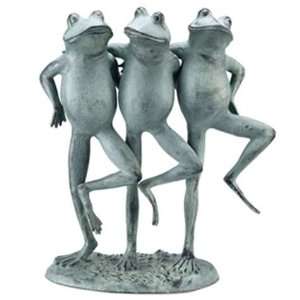  Dancing Frogs Sculpture