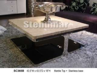 43x43 NEW MODERN DSIGN MARBLE COFFEE TABLE SC365B  