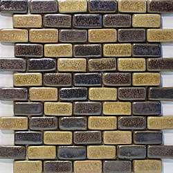   Brick 1x2 in Cimmaron Ceramic Mosaic Tile (Pack of 5)  Overstock