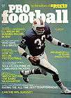 1974, Pro Football Today, magazine, O.J. Simpson, Buffalo Bills