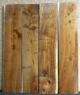   Walnut Curly Fiddleback Figured Rustic Artwood Lumber 5541 5544  