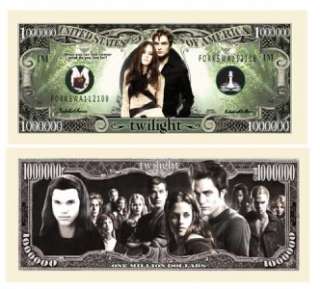 Twilight Movie Million Dollar Bill (5/$3.00)  