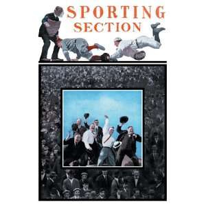  Sporting Section Hooray 16X24 Giclee Paper