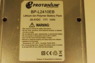 Protanium Lithium Ion Polymer BP L2410EB Battery Untest  