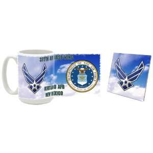  USAF 377th Air Base Wing Mug/Coaster: Kitchen & Dining