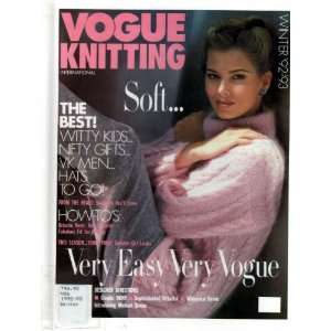  Vogue Knitting International Winter 1992/1993 Nancy 