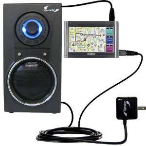   Speaker with Dual charger also charges the Insignia NS CNV20 