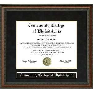  Community College of Philadelphia (CCP) Diploma Frame 