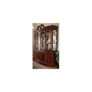  Cherry Grove Breakfront China Cabinet with 4 Doors