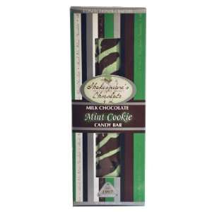 Shakespeares Mint Cookie Candy Bar  Grocery & Gourmet 