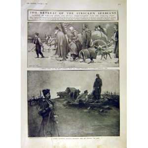  Serbian Family Ww1 Austrian Prisoners War Print 1916