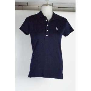 com New Womens Ralph Lauren Short Sleeve Golf Shirt Polo Colorblue 