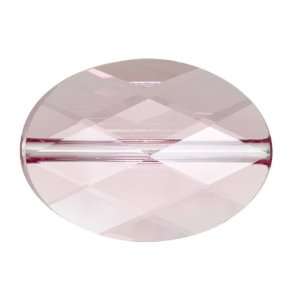  5050 22x16mm Oval Bead Light Rose: Arts, Crafts & Sewing