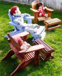   ADIRONDACK CHAIR Paper Patterns BUILD IT LIKE A EXPERT Easy DIY Plans