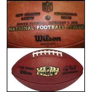  Super Bowl XLIV 44 Wilson Official Game Football Sports 
