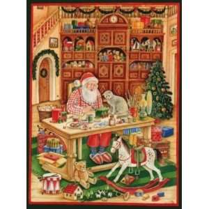 Santas Workshop German Christmas Advent Calendar:  Home 