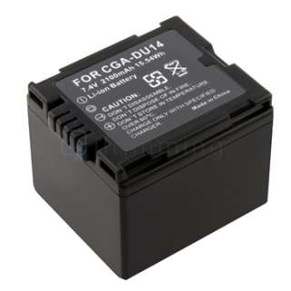 8Hr Battery for PANASONIC CGA DU14 CGA DU12 CGA DU21  