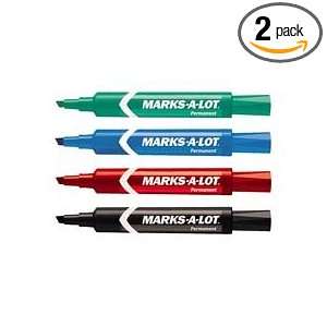 Avery Consumer Products : Permanent Ink Marker, Regular, Chisel Point 