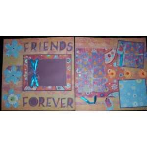  Friends Forever Scrapbook Pages Pre Made Embellishment 