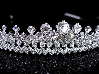 Full Crystal Superb Bridal Queen Wedding Crystal Crystal Tiara  
