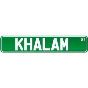    New  Khalam St .  Street Sign Instruments
