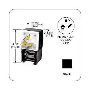    HUBBELL HBL9319 AC Plug NEMA 7 30 Male Angled