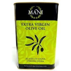 Mani Extra Virgin Olive Oil 3L Tin  Grocery & Gourmet Food