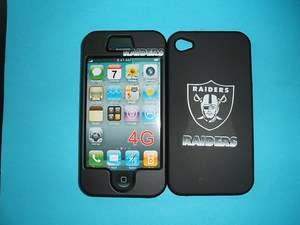 IPHONE 4G OAKLAND RAIDERS CASE COVER FACEPLATE  