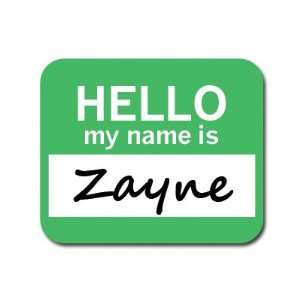  Zayne Hello My Name Is Mousepad Mouse Pad