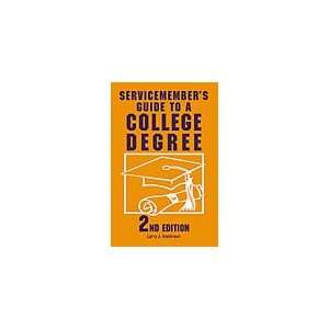    Servicemembers Guide to a College Degree Book