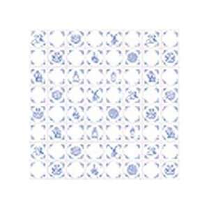   Inch Scale Blue Delft Wallpaper sold at Miniatures Toys & Games