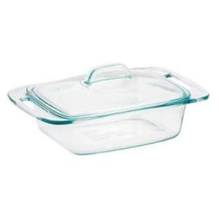 Pyrex Easy Grab 2 quart casserole with glass cover 