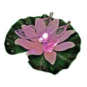  LED Lighted Floating Lily Pad   Butterfly: Home & Kitchen