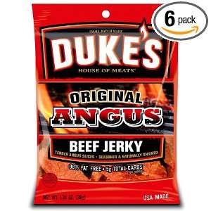 DUKES Original Angus Beef Jerky, 1.35 Ounce (Pack of 6)  