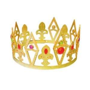    Pams Fancy Dress Crowns  Jewelled Crown  Gold Toys & Games