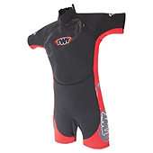 TWF Shortie Kids 2.5mm Wetsuit age 11/12 Red