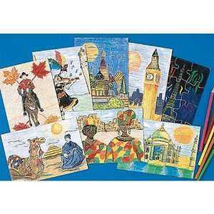  Multicultural Puzzles Craft Kit (Makes 24) Toys & Games