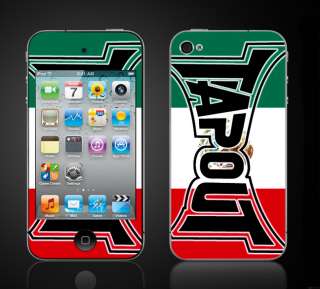 iPod Touch 4th Gen Tapout Mexico Flag MMA UFC Skins  