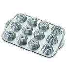 Nordic Ware Holiday Cast Aluminum Muffin Baking Pan