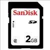Lot of 10 SanDisk 2GB SD Secure Digital Memory Card New  